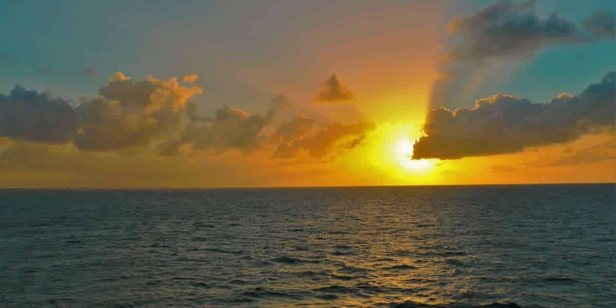 les couchers de soleil