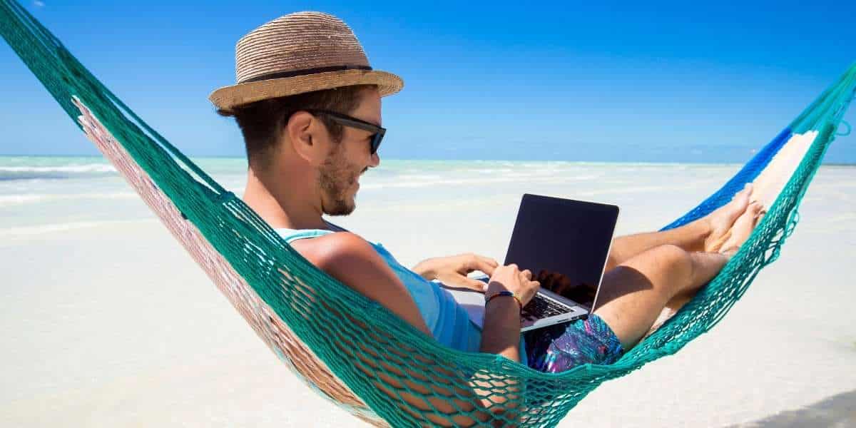 un travail à distance